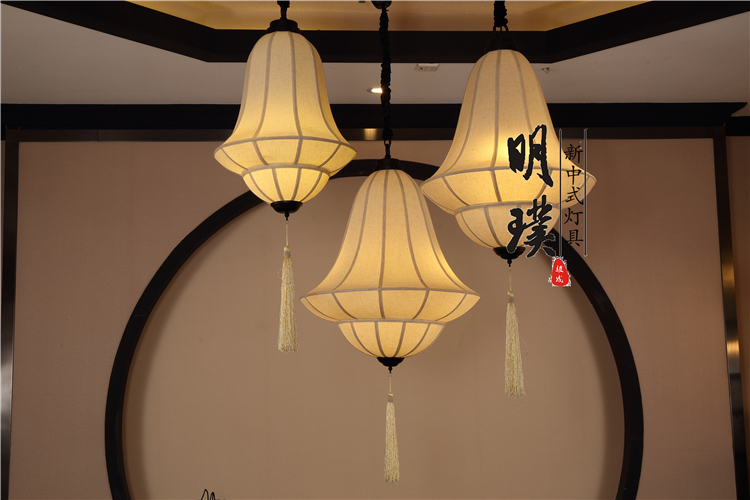 别墅新中式灯具